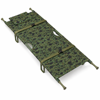 Brancard pliable d'urgence pour le transport de patients avec surface en tissu Oxford 600D