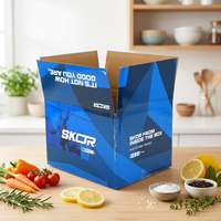 Cajas de Embalaje de Cartón Corrugado Kraft para Ropa, Comercio Electrónico, Regalos para el Hogar, Cartones de Envío