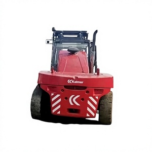 Chariot élévateur Kalmar d'occasion à moteur thermique de 16 tonnes avec pneus pleins, mât à deux étages, longueur de fourche de 2,3 m - Product Image 2