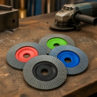 Disques à lamelles diamantés électroplaqués 60/120/200/400 grains, 115 mm, pour meuleuse d'angle, outil abrasif en fibre de verre, disque de polissage et de meulage