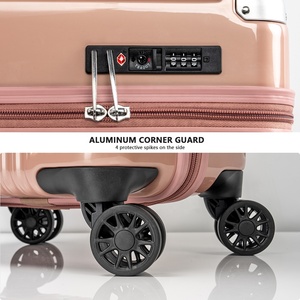 Valise OEM en PC valise intelligente valise à roulettes sac à roulettes bagage de voyage grande capacité ensemble de <span class=keywords><strong>valises</strong></span> à main - Product Image 4