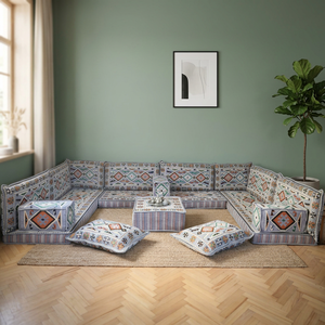Arabic Floor Seating Arab Floor Sofa Arab Seating Floor | 19 pieces, 28 dances with sponge - Product Image 2
