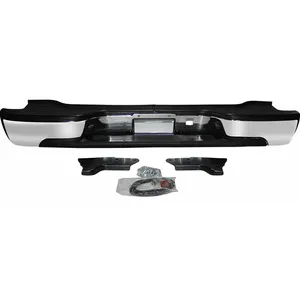 Montaje cromado de parachoques trasero de coche de alta calidad para Chevrolet Suburban 1500 Tahoe 2000-2006 piezas del kit de carrocería