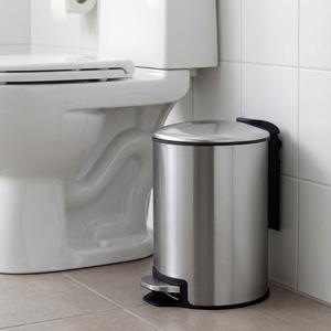 Household Eco-friendly 5/12/<strong>30</strong> <strong>Litres</strong> Round Ss Pedal Trash Waste <strong>Bin</strong> for Bathroom - Product Image 2
