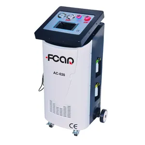 Air conditioning machine for cars FCAR AC-020 A/C service machine R134a R1234yf refrigerant automatic AC service station