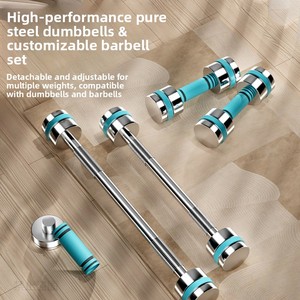 <span class=keywords><strong>Manubri</strong></span> Collegabili e Regolabili per Esercizi di Petto Femminili e Attrezzatura Fitness per Sollevamento Pesi - Product Image 5