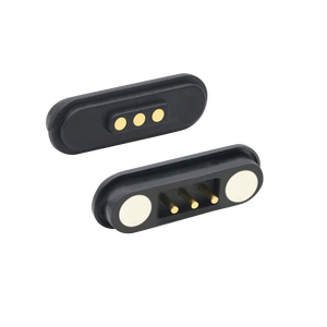 Pogo ขาเชื่อมต่อแม่เหล็กกันน้ำ2 3 4 5 6 7 8 9 10 12Pin แบตเตอรี่สปริงโหลดขั้วต่อพลังงานแม่เหล็ก