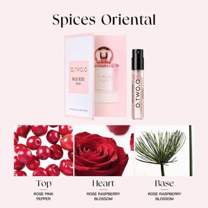O.TWO.O Profumo Femminile di Alta Qualità a Lunga Durata, Fragranza Floreale Fresca di Rosa, Dolce e Nebulizzata per Signore del Medio Oriente - Product Image 4