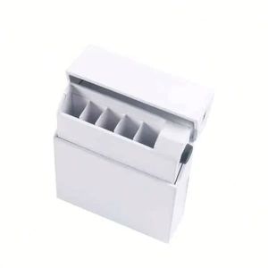 กล่องบรรจุภัณฑ์กระดาษบุหรี่สีน้ำเงิน พิมพ์โลโก้ได้ตามต้องการ กล่องกระดาษแข็งเปล่าสำหรับบรรจุบุหรี่ซิการ์ กล่องสำหรับจัดส่ง - Product Image 1