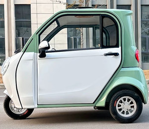 3-<b>Wheel</b> Electric Passenger Tricycle Mini Cabin Bike Fully Enclosed <b>Mobility</b> <b>Scooter</b> for Adults - Product Image 4