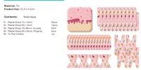 Kit de pansements fantaisie imprimés sur mesure en gros, pansements adhésifs à thème spatial avec boîte métallique, ensemble de pansements pour enfants à motifs de dessins animés