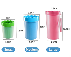 Pulitore Portatile per <span class=keywords><strong>Zampe</strong></span> di Cani e Gatti, Facile da Usare, per <span class=keywords><strong>Zampe</strong></span> Sporche, Accessori per Toelettatura di Animali Domestici Piccoli, Medi e Grandi - Product Image 3