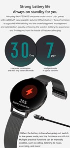 Reloj Inteligente KM100 Ultrafino con Pantalla AMOLED de 1.75'' para Hombre, Triple Correa, Llamadas por Bluetooth, Más de 150 Modos Deportivos, Resistente al Agua IP67, 2026 - Product Image 3