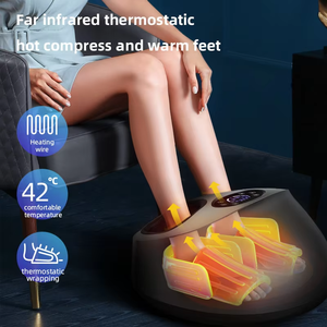 Intelligentes Timing Shiatsu Fuß <span class=keywords><strong>massage</strong></span> gerät mit rollender Heizung Luftdruck kneten fördert die Durchblutung Fuß <span class=keywords><strong>massage</strong></span> gerät - Product Image 2