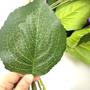 Bougainvillier artificiel violet 43 cm, fleur en soie, décorations de mariage - Product Image 2