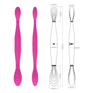 Dual Head Fully Waterproof Liquid Silicone Dildo <b>Vibrator</b> for Women Sex Toys for Woman Adult <b>Vibrator</b> Dazhan Juguetes Sexuales% - Product Image 2