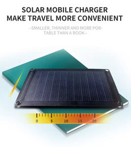 Chargeur mobile pliable multi-usages haute efficacité, étanche, panneaux solaires portables flexibles en <span class=keywords><strong>silicium</strong></span> monocristallin 10W 15W - Product Image 5