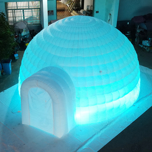 Tente gonflable portative d'igloo de <span class=keywords><strong>jardin</strong></span> de tente de dôme de disco de tissu d'Oxford avec la lumière LED <span class=keywords><strong>pour</strong></span> l'événement - Product Image 3