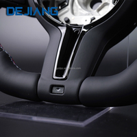 Volant en cuir perforé noir pour BMW Série E E81 E82 E87 E88 E90 E91E92 E93 E84 E70 E71 E89 en stock
