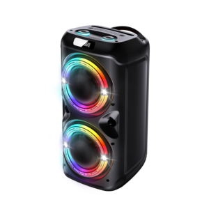 ลำโพงดีเจและปาร์ตี้แบบพกพาขนาด6.5นิ้วพร้อมไฟเปลวไฟ RGB อันสวยงาม - Product Image 6