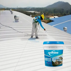 Anjingruri Design moderno stile <span class=keywords><strong>vernice</strong></span> riflettente di calore impermeabile e rivestimento di integrazione di isolamento termico per tetto e parete - Product Image 6