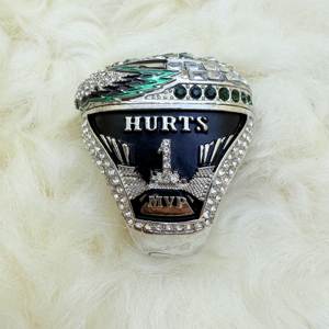 Les ailes sortent de leur emplacement # 26 BARKLEY & # 1 HURTS & 1 HURTS # 11 # 21 # 33 # 55 # 88 LIX SuperBowl 2024-2025 NFL Philadelphia Eagles Champions Ring - Product Image 4