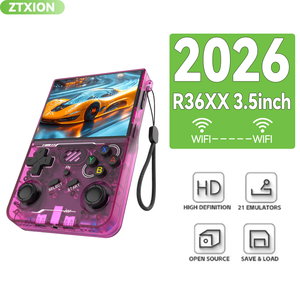 2026 Newest R36XX <b>Handheld</b> Game <b>Console</b> 64GB Update Wifi Function Support 2 Player <b>Retro</b> Video Game <b>Console</b> - Product Image 2