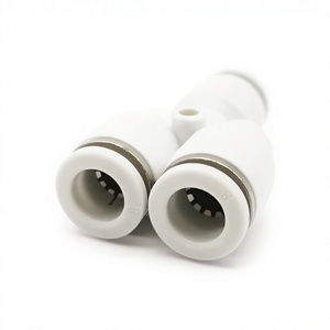 YIIDNN PY Type Threaded Straight Coupling <b>Gas</b> Pipe Other 3-way Quick Pneumatic Connector Three Throughs Air Pipe Fittings - Product Image 3