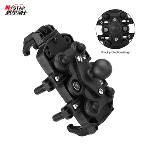 Nstar xe máy MECHA Taurus phiên bản che mưa che nắng Mũ bảo hiểm phù hợp sạc-Giá đỡ điện thoại di động hấp thụ sốc giá đỡ xe hơi - Product Image 6