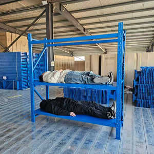 HY Étagères de rangement robustes Rayonnage empilable en acier Palette empilable Entrepôt Pneu Rack Diviseurs Étagère de rangement en métal - Product Image 3