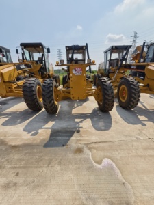 รถเกรดเดอร์มือสองคุณภาพสูง CAT 140 รถเกรดเดอร์มือสอง CAT 120H 140K 140G 140H 140M 140GC 160K  วางขายในลานเซี่ยงไฮ้ - Product Image 4