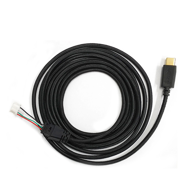 For ASUS ROG Delta S Gaming Headset Replacement Type C USB Cable 7.1 Surround Sound OFC Copper Core Durable Nylon Audio Wire