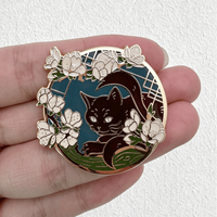 Fabricant professionnel de badges en métal personnalisés avec votre propre logo, plaqué or, émail dur