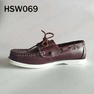 HY, Chaussures <span class=keywords><strong>bateau</strong></span> en cuir <span class=keywords><strong>nubuck</strong></span> haut de gamme pour la marche en plein air, styles exclusifs, ne gèlent pas les pieds, fabriquées à la main, bleu foncé, chaussures penny HSW068 - Product Image 3