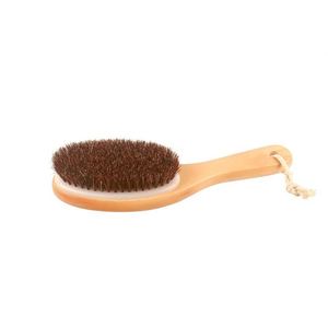 Bathroom Accessories Cleaning Brush with Curved Handle for Body Exfoliating - Product Image 2
