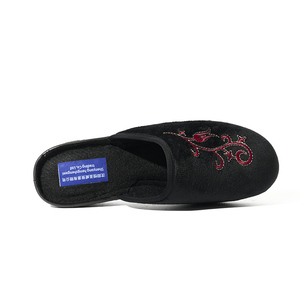 Premium Wedge Heel <strong>Felt</strong> Slippers Custom Pattern Slip-On <strong>Clogs</strong> for Indoor &amp; Outdoor Wholesale Customizable Mules - Product Image 6