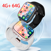 Reloj Inteligente 4G con Pantalla AMOLED de 2.01 Pulgadas, GPS, NFC, Resistente al Agua IP67, Llamadas, 4+64GB, PlayStore, Aplicaciones Sociales, Compatible con SimNfc