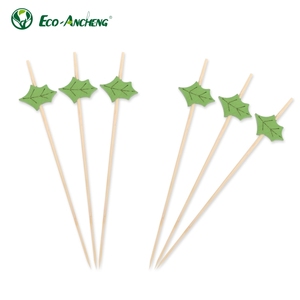 Palillos de Bambú para Cócteles de 15 cm, Brochetas para Barbacoa, Ecológicos, Seguros para Alimentos, Desechables, Modernos, Sencillos y Portátiles para Uso con Alimentos y Frutas - Product Image 6