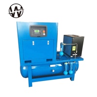 Compresseur + air + vis + 20hp Hanshin Kaiser Drill 8bar China ie5 Parker 1616728180 ghh Fixe 48v 132 Kaishan Compresseur d'air à vis