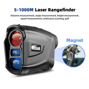 Télémètre <span class=keywords><strong>laser</strong></span> de chasse et de golf en plein air avec fonction de rotation du télescope, grossissement 6x, protection IP54, écran LCD transmissif - Product Image 5