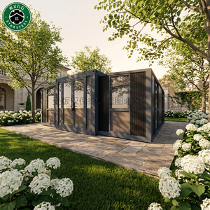 Maison préfabriquée 2 3 chambres à coucher Préfabriqué Modulaire Petite Maison Temporaire 20 pieds 40 pieds Portable Extensible Conteneur Maison - Product Image 1