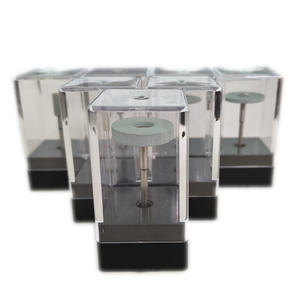 Pierre à aiguiser en zircone, moyenne grosseur, outils rotatifs de laboratoire dentaire, tranchante et durable, meule diamantée <span class=keywords><strong>BuRa</strong></span> - Product Image 6