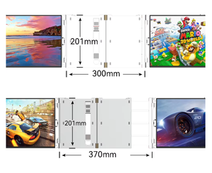 <span class=keywords><strong>Monitor</strong></span> Portatile a Doppio Schermo Estensibile per Laptop, Triplo <span class=keywords><strong>Monitor</strong></span> IPS FHD da 15,6 Pollici con Connessione <span class=keywords><strong>Tipo</strong></span> <span class=keywords><strong>C</strong></span> - Product Image 4