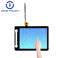 Módulo de Pantalla Táctil Capacitiva LCD de 10.4 Pulgadas, Resolución 1024x768, Clasificación IK10, Uso Industrial, Interfaces USB/I2C