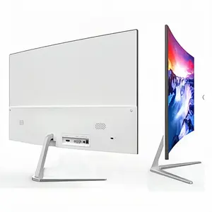 Factory Wholesale Price 23.8 Inch 1K 1920 * 1080 Game 144Hz Computer Curved Screen Office Business White Computer Monitor