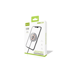Chargeur sans fil magnétique Greenlyca 15W, style punk, avec câble intégré - Product Image 1