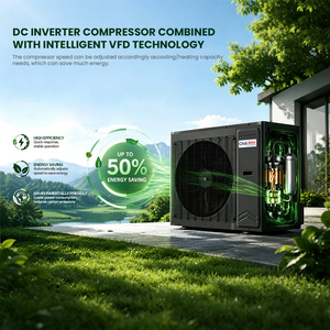 Groupe de traitement d'air à décharge latérale ChillAire 20.5 SEER2 R32 Réfrigérant -13 ° Capacité de chauffage pour régions froides - Product Image 4
