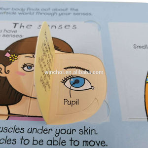 <span class=keywords><strong>Libro</strong></span> de juguete de rompecabezas personalizado de papel Yimi, impresión en inglés, diferentes partes del <span class=keywords><strong>cuerpo</strong></span>, libros cognitivos de aprendizaje temprano para bebés - Product Image 6