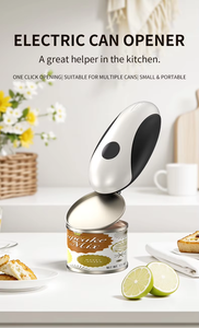 Ouvre-boîte électrique portable à faible bruit, rechargeable, alimenté par batterie, ouvre-boîte manuel pour la cuisine domestique - Product Image 5