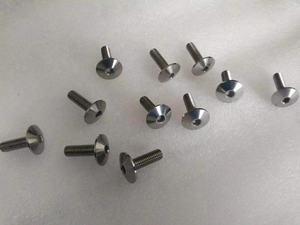 Tornillo <span class=keywords><strong>de</strong></span> Titanio OEM GR5, Perno <span class=keywords><strong>de</strong></span> Titanio con Cabeza Pequeña M5, Tornillo <span class=keywords><strong>de</strong></span> Titanio con Cabeza Cónica para Bicicleta, para Poste <span class=keywords><strong>de</strong></span> Asiento <span class=keywords><strong>de</strong></span> Bicicleta - Product Image 6